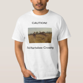 Mountain Biker Vs. Buck in Africa T-Shirt