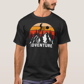 Mountain Biker's Adventure - Conquer the Trails T-Shirt