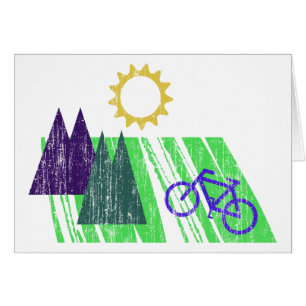 Mountain Biking Abstract