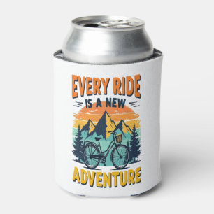 Mountain Biking Adventure Can Cooler