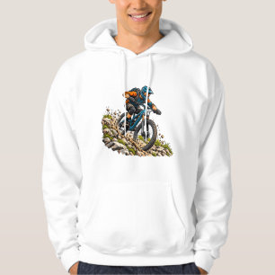 Mountain biking adventure for MTB riders Hoodie