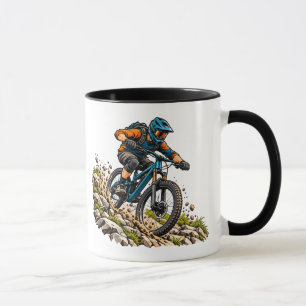Mountain biking adventure for MTB riders Mug