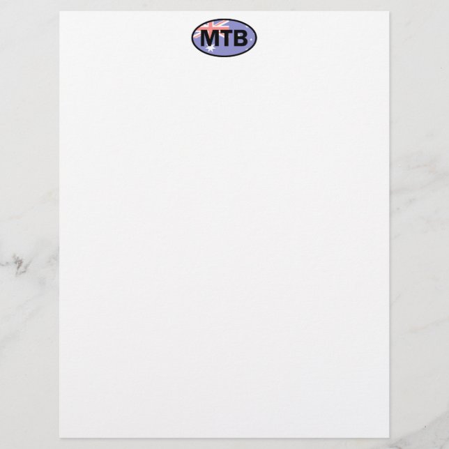 Mountain Biking Australia Flag (Front)