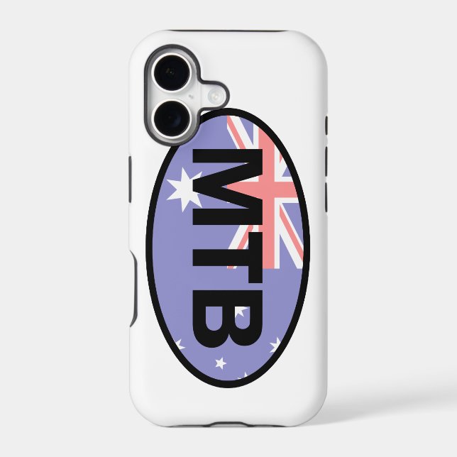 Mountain Biking Australia Flag (Back)