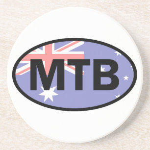Mountain Biking Australia Flag Coaster