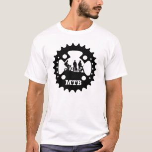 Mountain biking (biker, crank) MTB t-shirt