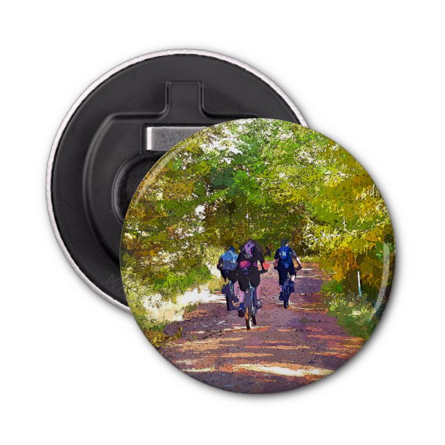 MOUNTAIN BIKING BOTTLE OPENER (Front)