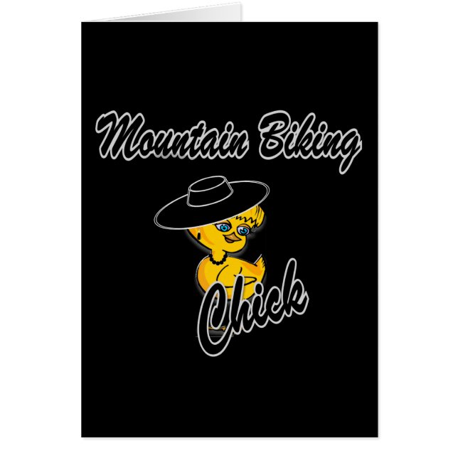 Mountain Biking Chick #4 (Front)