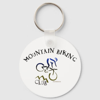 MOUNTAIN BIKING CLUB KEYCHAIN