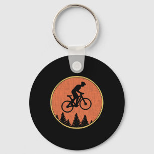 Mountain Biking Cycling, For Fans Keychain