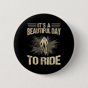 Mountain Biking Cycling Lover Road Bike Cyclist En 2 Inch Round Button