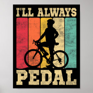 Mountain Biking Cycling Lover Road Bike Cyclist En Poster