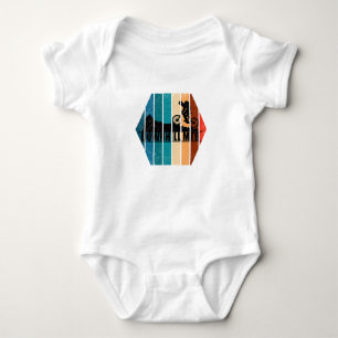 Mountain biking Downhill mtb Baby Bodysuit