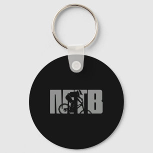 Mountain Biking For Mountain Biker - Mountain Bike Keychain