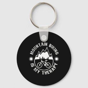 Mountain Biking Funny Saying Mtn Biking  Keychain
