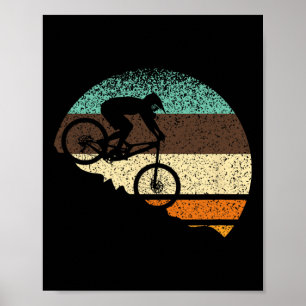 Mountain Biking Gifts For Men Women Mountain Bike  Poster