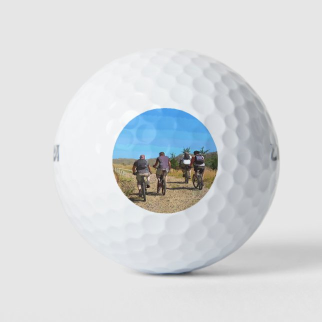 MOUNTAIN BIKING GOLF BALLS (Front)