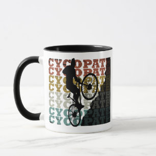 Mountain Biking Humour - Funny Cycling - Cycopath Mug