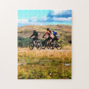 MOUNTAIN BIKING JIGSAW PUZZLE