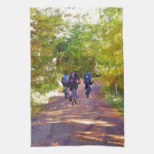 MOUNTAIN BIKING KITCHEN TOWEL