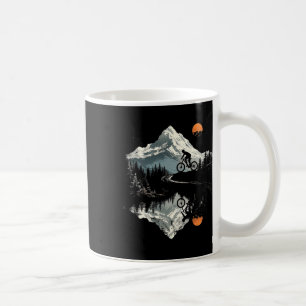 Mountain Biking Landscape  Coffee Mug