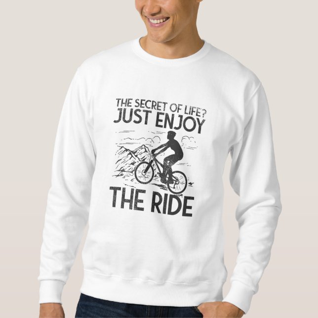 Mountain Biking Mountain Biker Sweatshirt (Front)