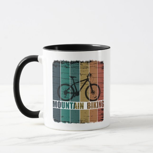 Mountain biking mountainbike mug (Left)