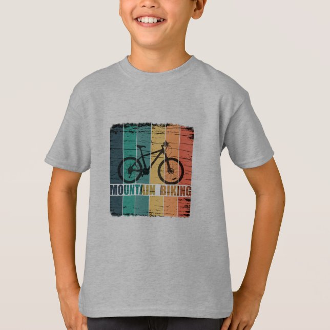 Mountain biking mountainbike T-Shirt (Front)