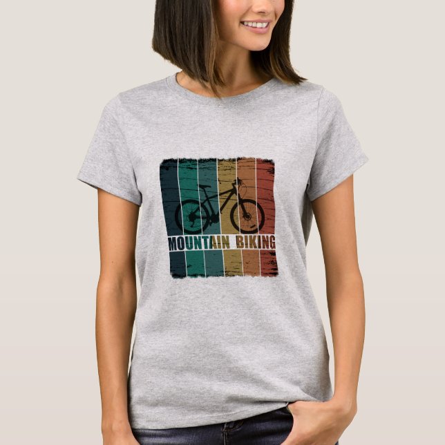 Mountain biking mountainbike T-Shirt (Front)