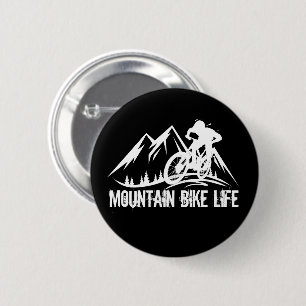 Mountain biking Mtb 2 Inch Round Button