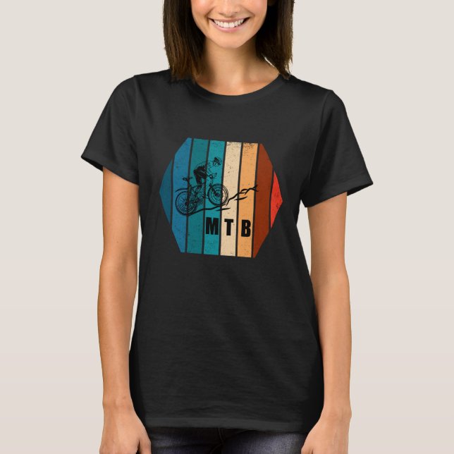 Mountain biking MTB T-Shirt (Front)