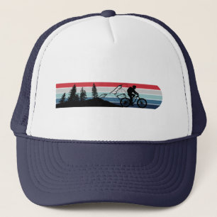 Mountain biking mtbdesign trucker hat