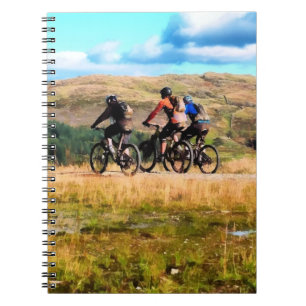 MOUNTAIN BIKING NOTEBOOK