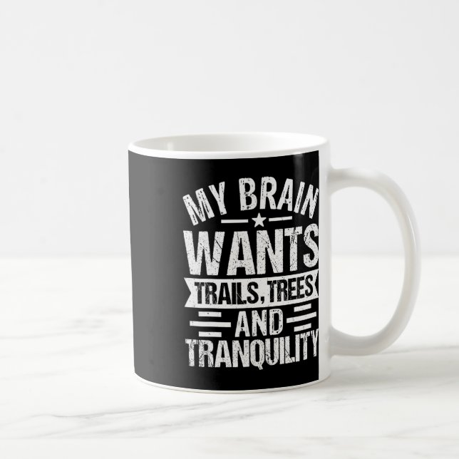 Mountain Biking Quote _1  Coffee Mug (Right)