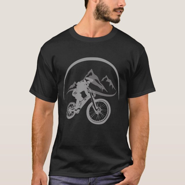 Mountain Biking T-Shirt (Front)