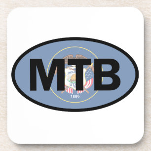 Mountain Biking Utah Flag Coaster
