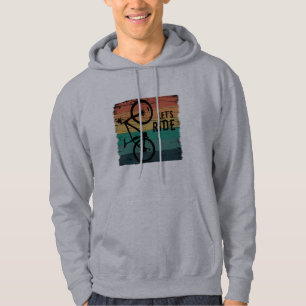 Mountain biking vintage hoodie