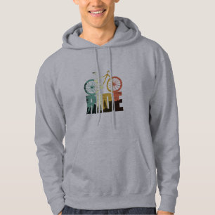Mountain biking vintage hoodie