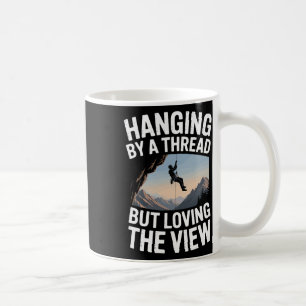 Mountain Bouldering Funny Rock Climbing Coffee Mug