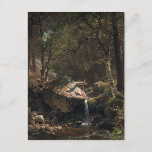 Mountain Brook by Albert Bierstadt Postcard