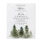 Mountain Budget Wedding Invitation  Flyer