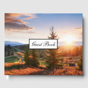 Mountain Cabin Guest Book