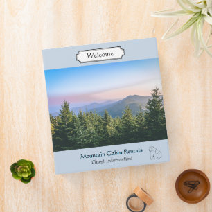 Mountain Cabin Rentals Guest Information Binder
