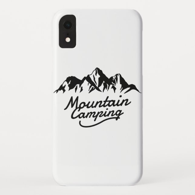 Mountain Camping Case-Mate iPhone Case (Back)