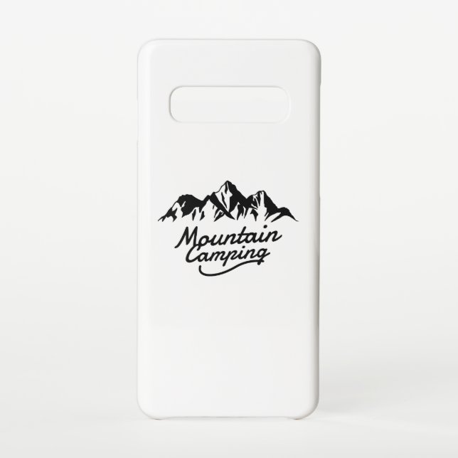 Mountain Camping Samsung Galaxy Case (Back)