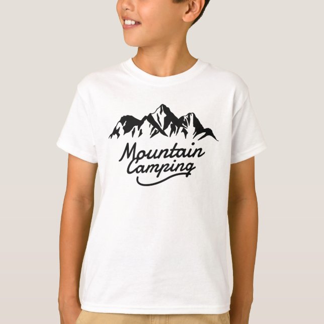 Mountain Camping T-Shirt (Front)