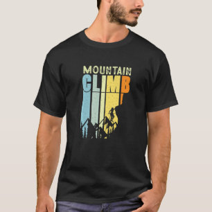 Mountain Climb Alpine Outdoor Rock Mt Everest Clim T-Shirt