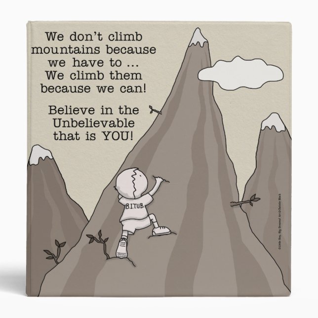 Mountain Climber Binder (Front)
