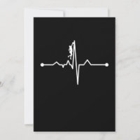 Mountain Climber Heartbeat Rock Climbing Lover Gra
