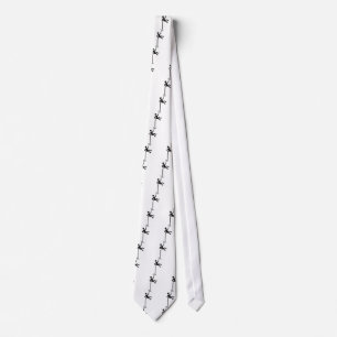 mountain climber icon tie
